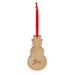 Christmas 4-Piece Wooden Ornament Set - "Joy" Snowman-Ornament Set-Woven Maple Basket-Longaberger