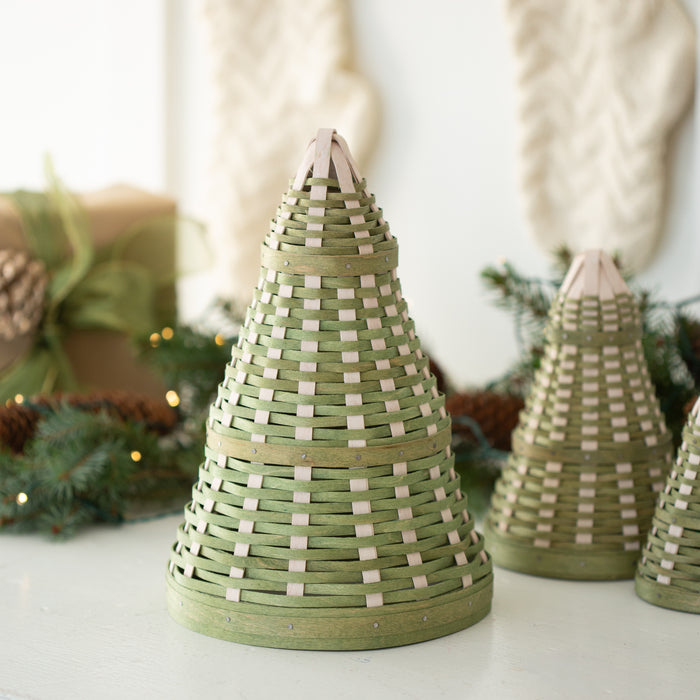 Christmas 3-Piece Frosty Tree Trio