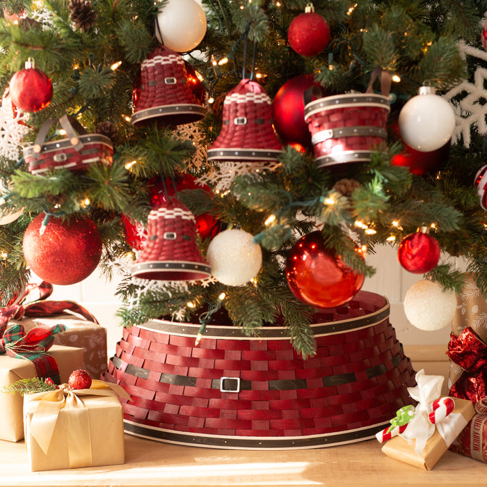 Christmas Large Tree Collar - Santa Belly