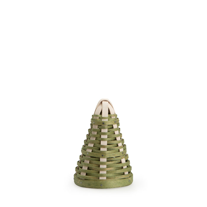 Christmas Small Frosty Tree - Pine Green and White