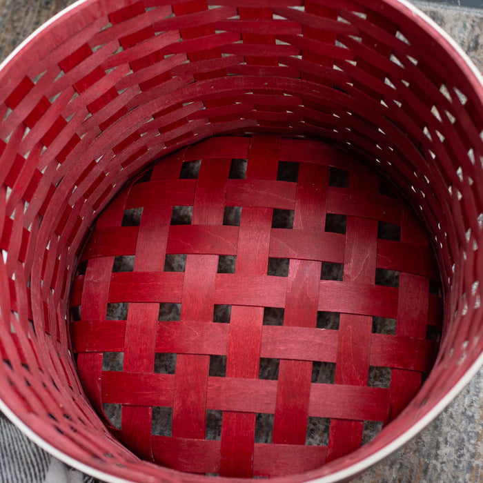 Santa Belly Medium Bushel Basket Set with Protector