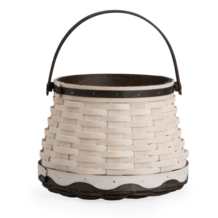 Collector's Halloween Tapered Ghost Basket with Protector