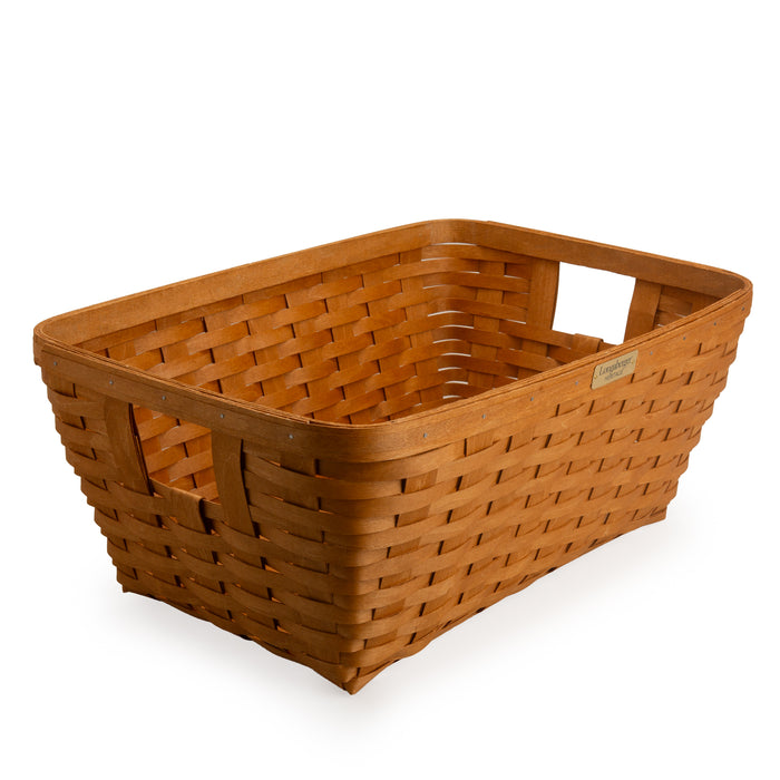 Collector's Heritage Rectangle Laundry Basket - Warm Brown