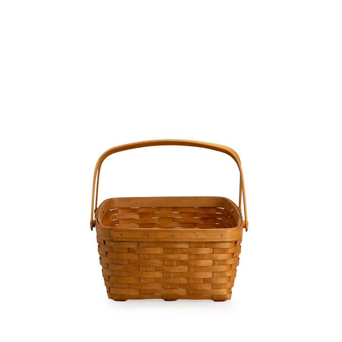 Collector's Heritage Large Gathering Basket with Protector - Warm Brown