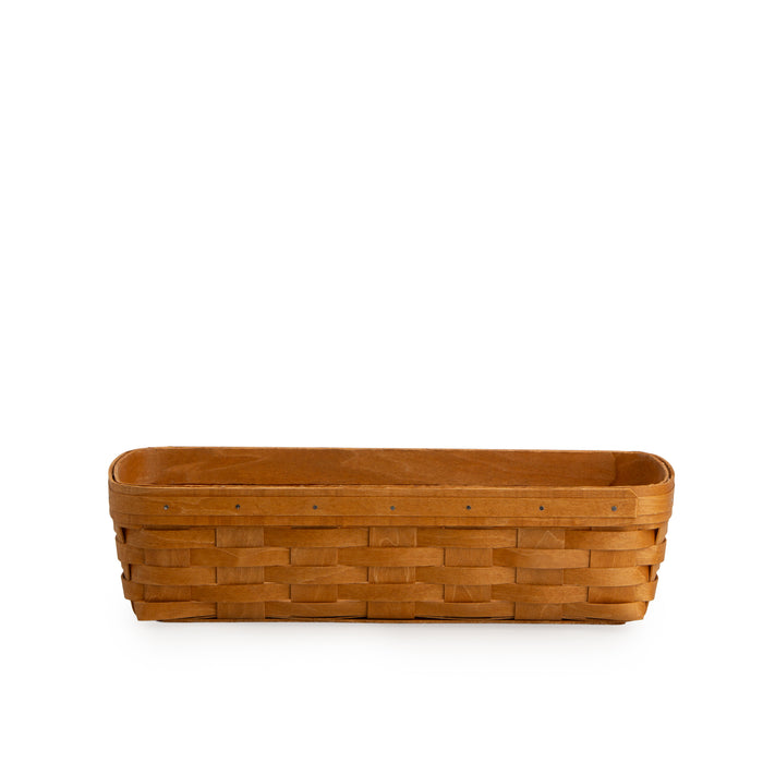 Collector's Heritage Bread Basket with Protector - Warm Brown