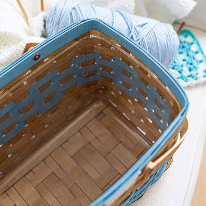 Collector's Oktoberfest Homestead 3-Piece Basket Set - Bavarian Check
