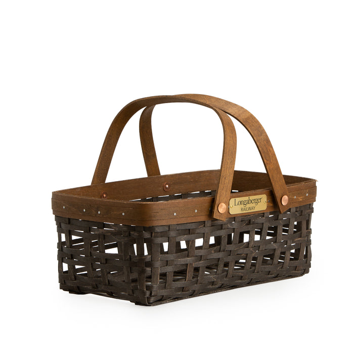 Collector's Railway Depot Basket with Protector - Vintage