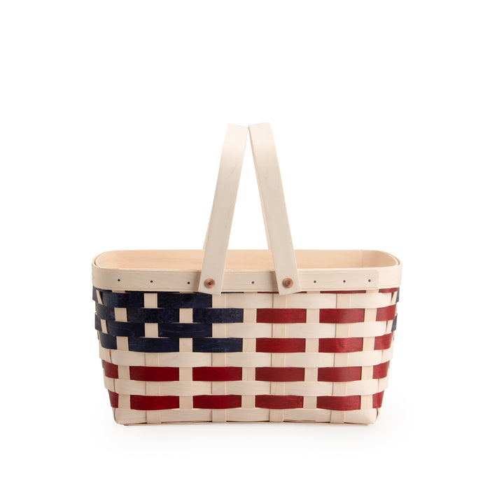 Collector's 10-Piece Americana Collection Set-Basket Set-Woven Maple Basket-Longaberger