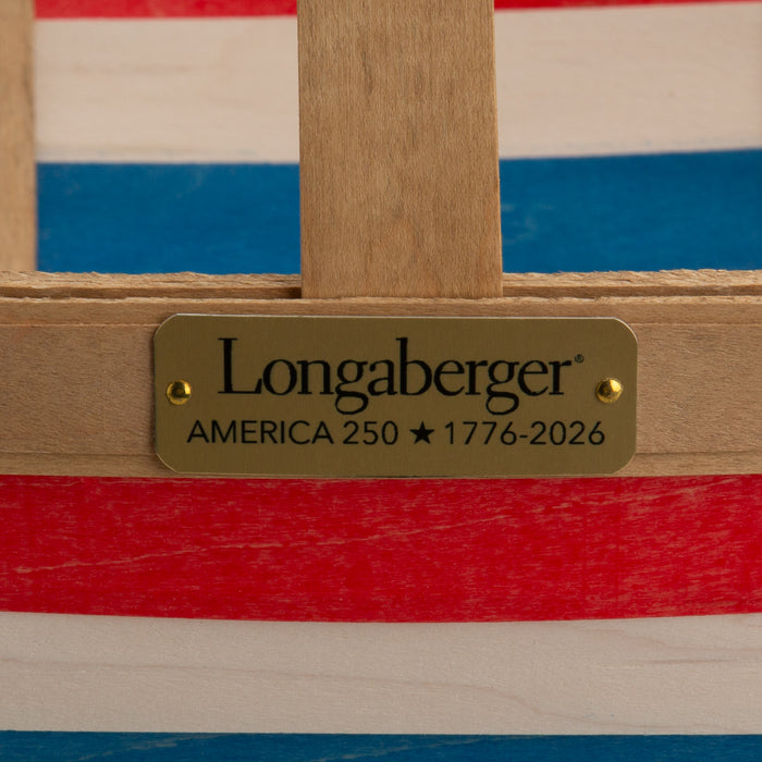 Collector's 1776 Collection 10-Piece Set - Independence-Basket Set-Woven Maple Basket-Longaberger