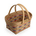 Collector's 1776 Medium Carrier Basket with Protector - Independence-Basket Set-Woven Maple Basket-Longaberger
