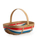 Collector's 250th Large Trug Basket with Protector - Independence-Basket Set-Woven Maple Basket-Longaberger