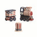 Collector's Americana 3-Piece Woven Decor Set-Basket Set-Woven Maple Basket-Longaberger