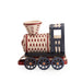 Collector's Americana Longaberger USA Locomotive-Woven Decor-Woven Maple Basket-Longaberger