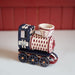 Collector's Americana Longaberger USA Locomotive-Woven Decor-Woven Maple Basket-Longaberger