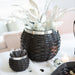 Collector's Elegance 11-Piece Collection - Aluminum-Basket Set-Woven Maple Basket-Longaberger