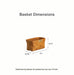 Collector's Essentials 6-Piece Nesting Rectangle Basket Set-Basket Set-Woven Maple Basket-Longaberger