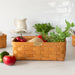 Collector's Essentials Large Rectangle Basket with Protector-Basket Set-Woven Maple Basket-Longaberger