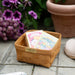 Collector's Essentials Small Square Basket with Protector-Basket Set-Woven Maple Basket-Longaberger