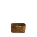 Collector's Essentials Small Square Basket with Protector-Basket Set-Woven Maple Basket-Longaberger