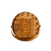 Collector's Heritage 9" Measuring Basket with Protector - Warm Brown-Basket Set-Woven Maple Basket-Longaberger