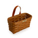 Collector's Heritage Medium Key Basket with Protector - Warm Brown-Basket Set-Woven Maple Basket-Longaberger