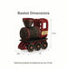 Collector's Longaberger Express Locomotive - Red and Black-Basket-Woven Maple Basket-Longaberger