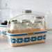 Collector's Spring Canning Basket with Protector - Blueberry-Basket Set-Woven Maple Basket-Longaberger
