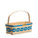 Collector's Spring Canning Basket with Protector - Blueberry-Basket Set-Woven Maple Basket-Longaberger