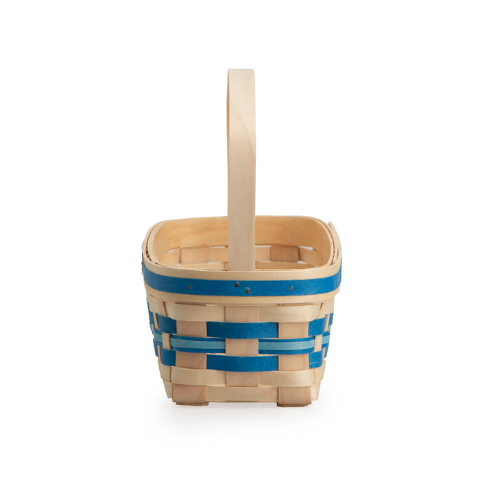 Collector's Spring Canning Basket with Protector - Blueberry-Basket Set-Woven Maple Basket-Longaberger