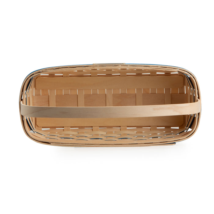 Collector's Spring Canning Basket with Protector - Blueberry-Basket Set-Woven Maple Basket-Longaberger