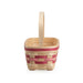 Collector's Spring Canning Basket with Protector - Raspberry-Basket Set-Woven Maple Basket-Longaberger