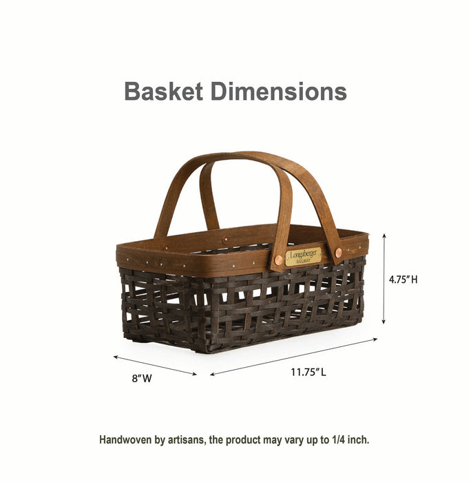 Collector's Railway Depot Basket with Protector - Vintage