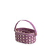 Easter Miniature Oval Basket with Protector - Lavender-Basket Set-Woven Maple Basket-Longaberger
