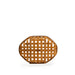 Equestrian Small Tray Basket with Protector - Leather Trim-Basket Set-Woven Maple Basket-Longaberger