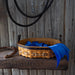 Equestrian Small Tray Basket with Protector - Leather Trim-Basket Set-Woven Maple Basket-Longaberger