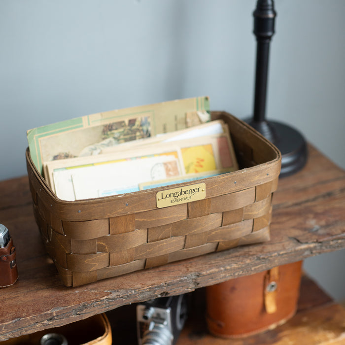 Collector's Essentials Medium Rectangle Basket with Protector
