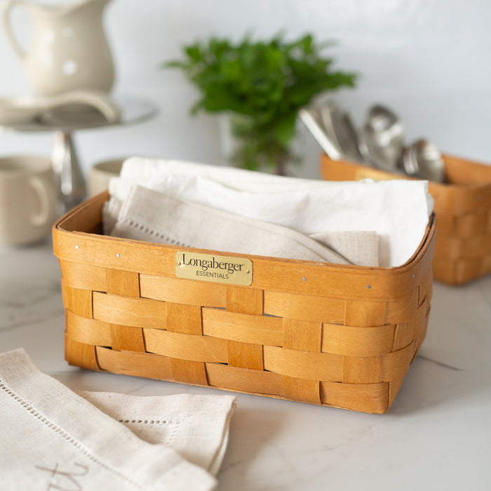 Collector's Essentials Medium Rectangle Basket with Protector