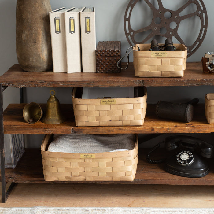 Collector's Essentials 6-Piece Nesting Square Basket Set