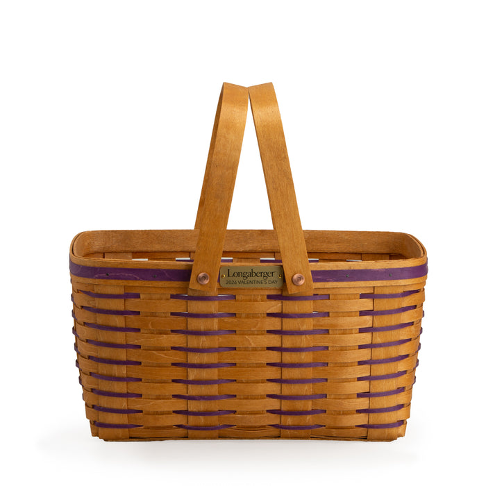 Collector's Valentine's Day 6-Piece Heartland Basket Set - Purple