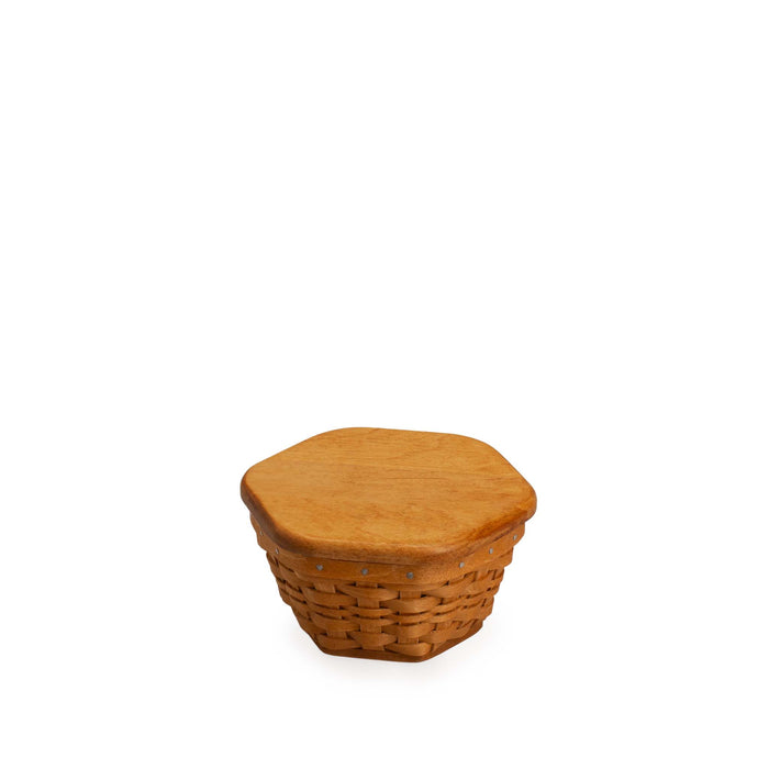 Generations 9-Piece Basket Set with Lids and Protectors - Warm Brown