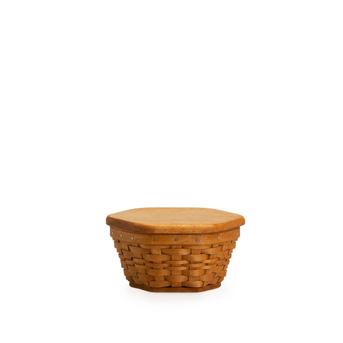 Generations 9-Piece Basket Set with Lids and Protectors - Warm Brown