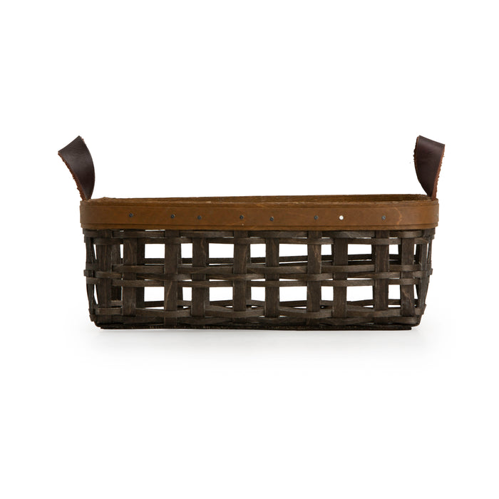HOLD - Railway Collection 6-Piece Set - Black and Vintage-Basket Set-Woven Maple Basket-Longaberger