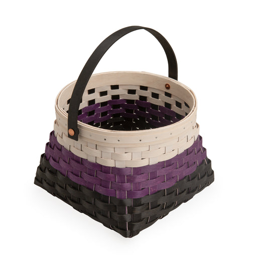 Halloween ColorBblock Candy Corn Basket with Protector