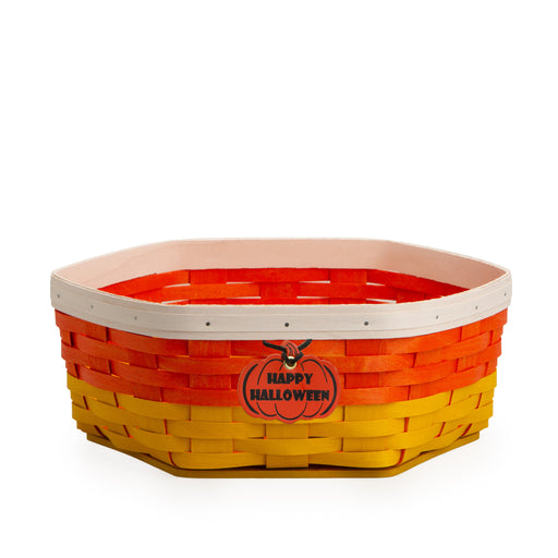 Halloween Candy Corn Large Generations Basket with Protector