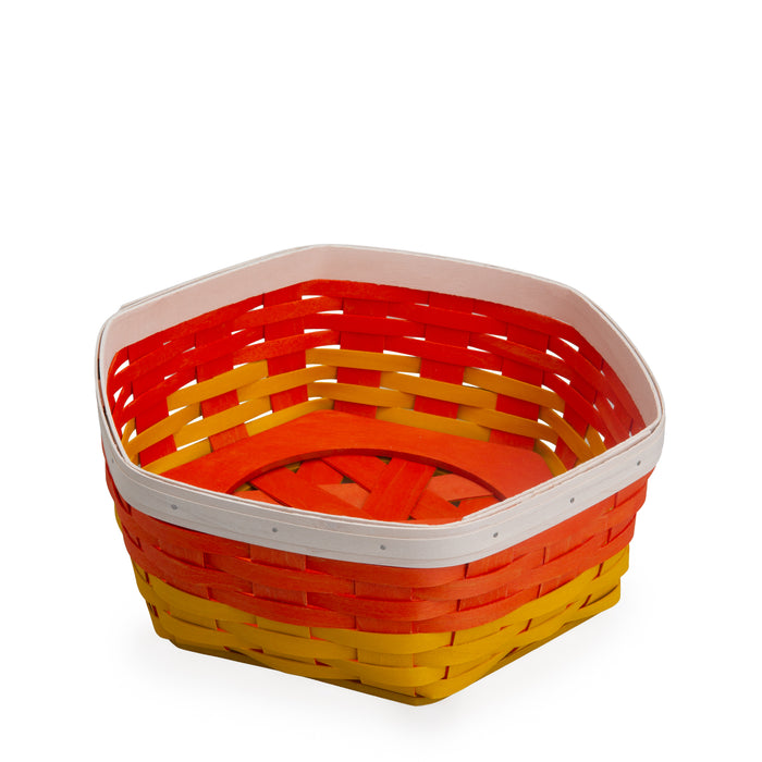 Halloween Candy Corn Generations 6-Piece Basket Set with Protectors