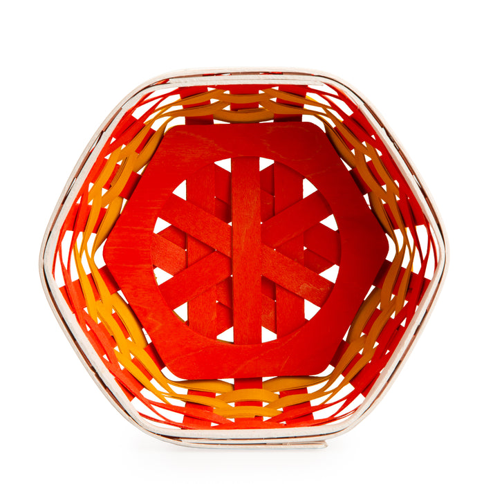 Halloween Candy Corn Generations 6-Piece Basket Set with Protectors