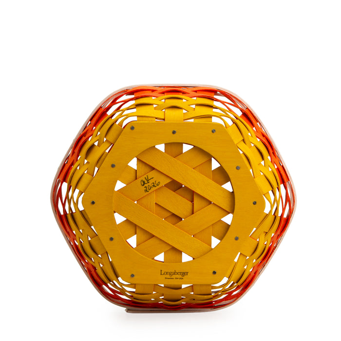 Halloween Candy Corn Medium Generations Basket with Protector