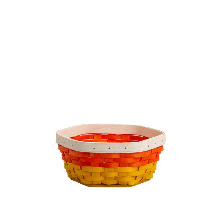 Halloween Candy Corn Medium Generations Basket with Protector