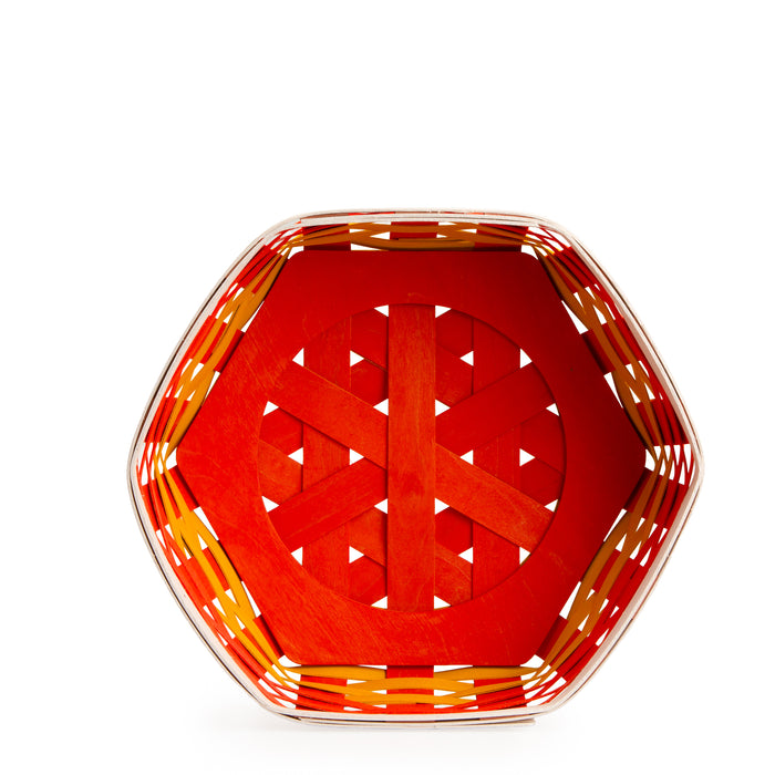 Halloween Candy Corn Medium Generations Basket with Protector