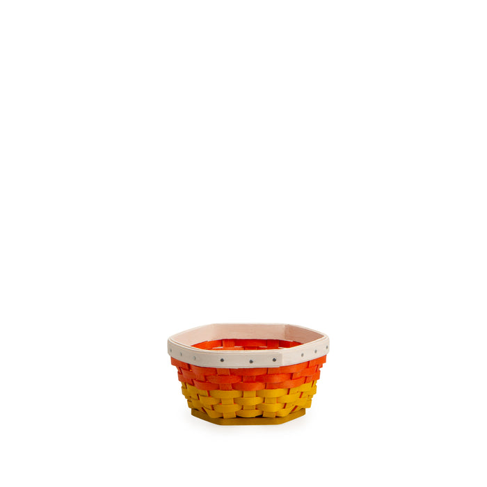 Halloween Candy Corn Miniature Generations Basket with Protector